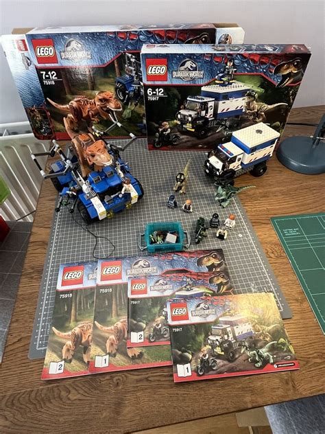 Lego Jurassic World Two Sets 75917 75918 COMPLETE EBay