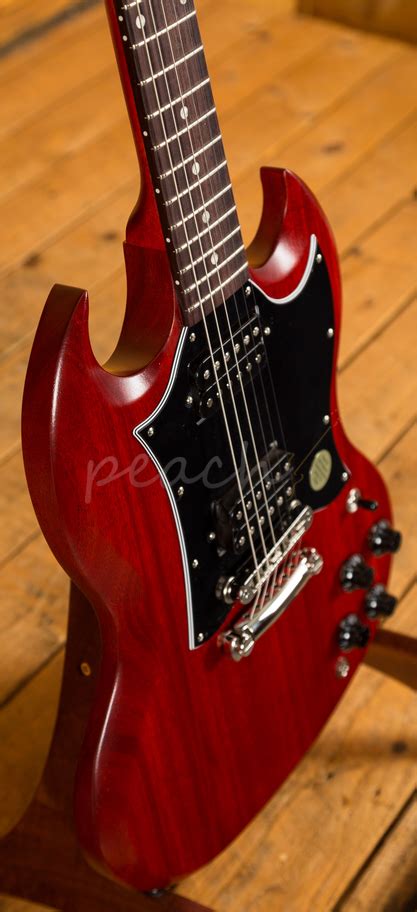 Gibson Usa Sg Standard Tribute Vintage Cherry Satin Peach Guitars