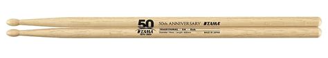 Tama 50th Limited Drumsticks Oak 5a Reverb