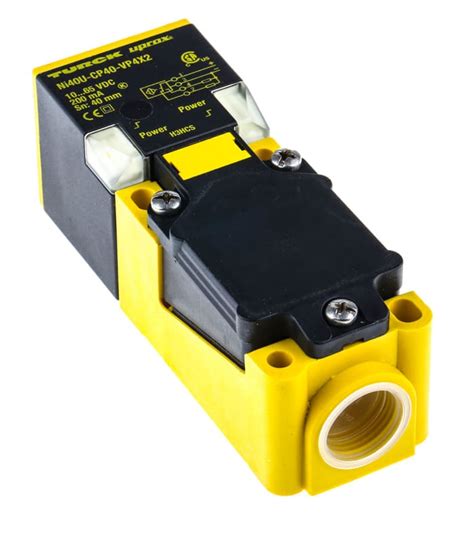 Ni U Cp Vp X Turck Turck Inductive Block Style Proximity Sensor