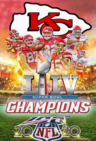 Nfl Super Bowl Kansas City Chiefs Canvas Prints Posters Home Decor Kc