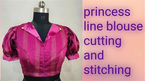 Princess Cut Blouseprincess Cut Blouse Cutting And Stitchingprincess