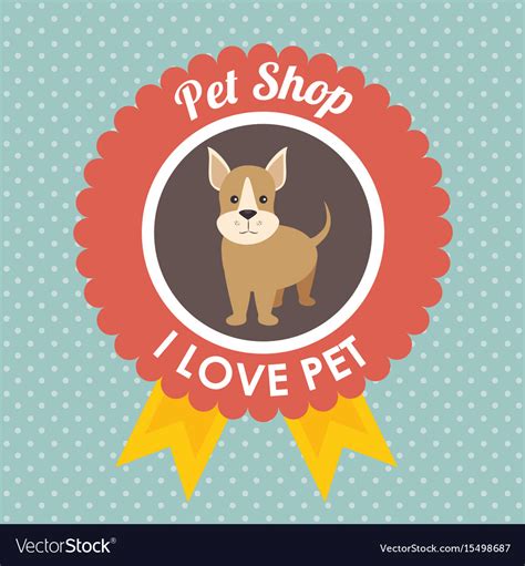 Pet shop logo Royalty Free Vector Image - VectorStock