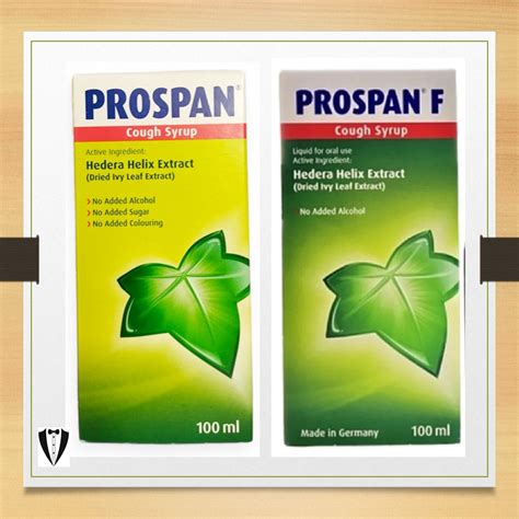 Exp Prospan Cough Syrup Dried Ivy Leaf Extract Ml Ml