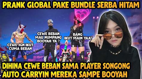 Prank Global Pake Bundle Serba Hitam Malah Dihina Beban Auto Carry In