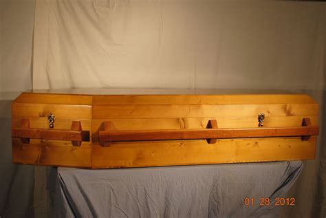 Hand Made Casket Old Style Pine Coffin By Gene Lyman Cabinetmaker Country Cupboards