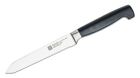 Zwilling J A Henckels TWIN Four Star 5 Serrated Utility Knife