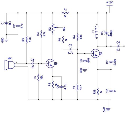 Radio Transmitter Circuit Diagram