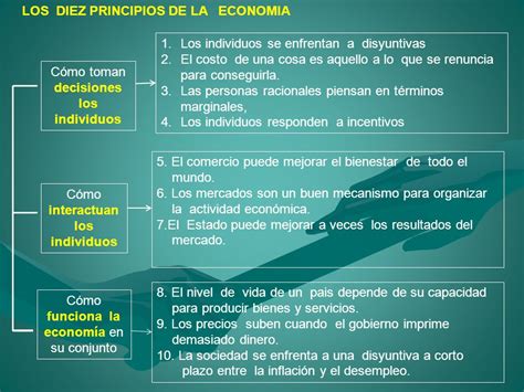 Principios Economicos Y Sus Ejemplos Cada Uno Nuevo Ejemplo