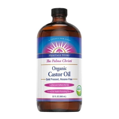 Castor Oil Organic Cold Pressed Finally Fertile