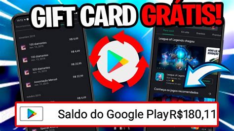 PAGOU Como Ganhar Gift Card de Graça na Google Play Store Grátis