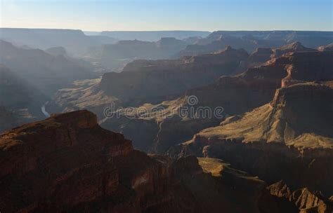 Grand Canyon Toroweap Point Sunrise Stock Image Image Of North