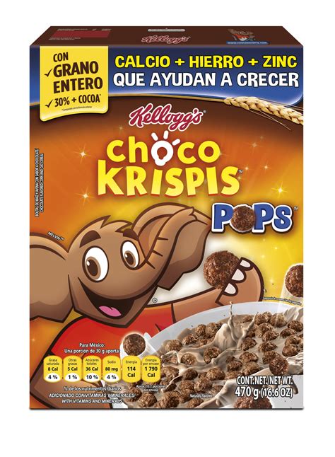 Kellogg S Choco Krispis Pops Bolitas De Cereal Sabor A Chocolate