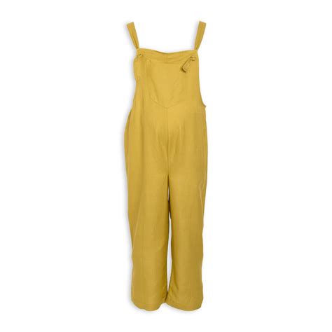 Buy Truworths Chartreuse Linen Jumpsuit Online Truworths