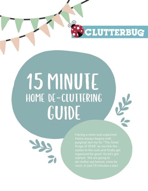 30 Day Decluttering Challenge Clutterbug Declutter Declutter Home