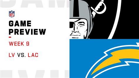 Las Vegas Raiders vs. Los Angeles Chargers preview | Week 9