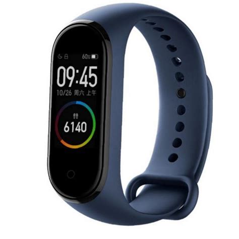 Pulseira Fitness Inteligente Smartwatch Mi Band 4 Xiaomi Xmsh07hm Azul