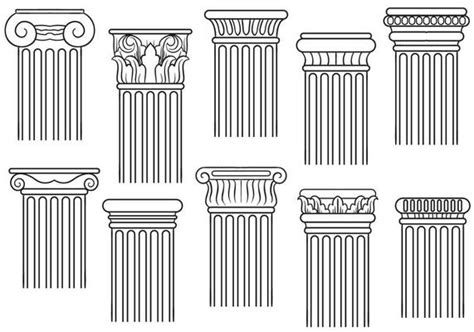 Greek Pillar Vector Art, Icons, and Graphics for Free Download