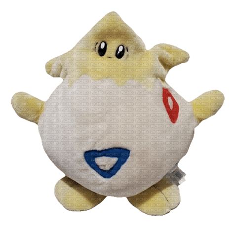 Pokemon Vintage Togepi plush toy png, plushie , stuffed , animal , white , doll , cute , kawaii ...