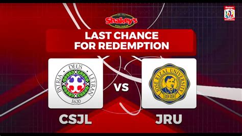 Shakeys Super League Day Match Letran Vs Jru