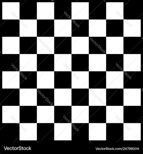 8x8 Checker Chess Board Or Chessboard Royalty Free Vector