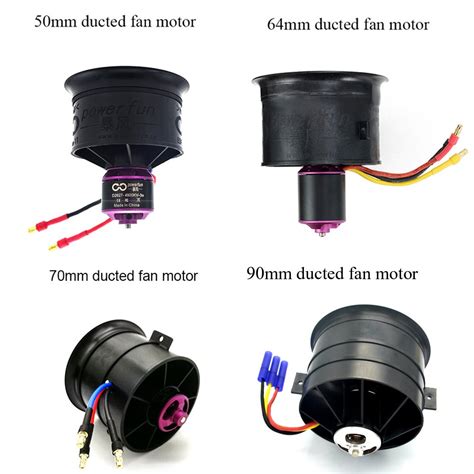 Powerfun Edf Mm Blades Ducted Fan With Rc Brushless Motor Kv