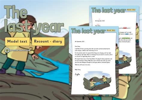 Year 6 Model Text Recount Diary The Last Year Grammarsaurus