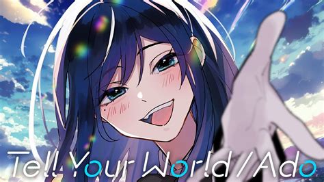 Ado生歌Tell Your Worldを美声で歌うAdo様切り抜き YouTube