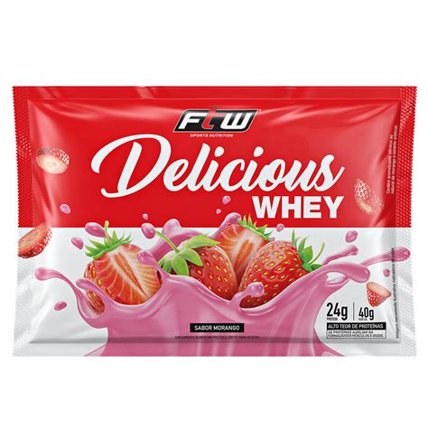 Delicious Whey Sach De G Ftw Meu Mundo Fit