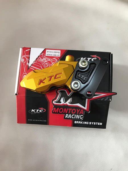 Jual Kaliper Ktc Kytaco Aerox Piston Kecil Gold Di Lapak Montoya