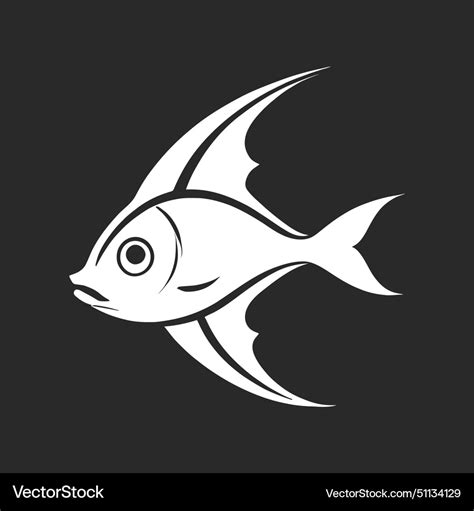 Fish Icon Royalty Free Vector Image VectorStock