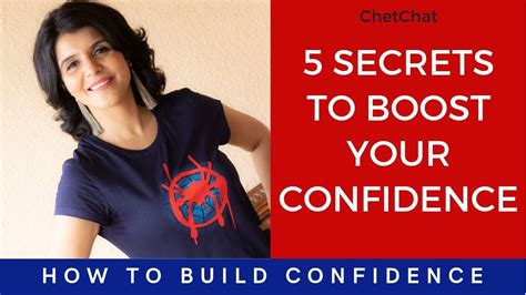 5 Secrets To Boost Your Confidence How To Build Self Confidence