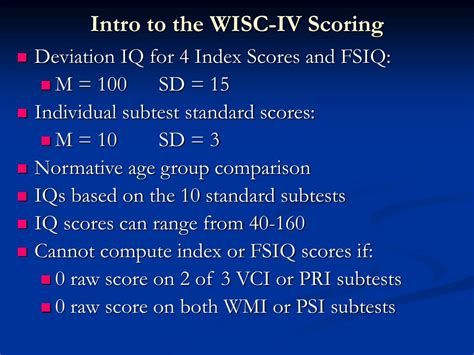 Wais Iv Scoring Manual Fsiq Raw Score Subtitleinteractive