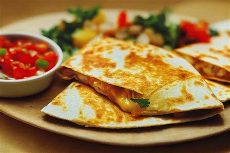 Cheddar cheese quesadilla recipe with nutrition facts