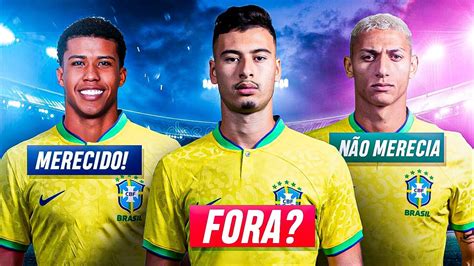 🚨 Nova SeleÇÃo Primeira Convocação Da Seleção Brasileira Em 2023