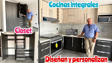 MUEBLES DE COCINAS INTEGRALES Y CLOSETS Diseñan y personalizan a tu