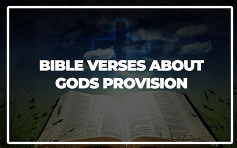 35 Bible Verses About Gods Provision Bible Repository