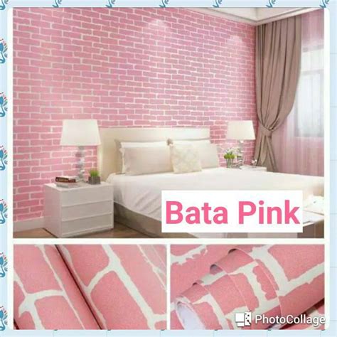 Jual WALL PAPER 5 M X 45 CM 1 KG ISI 2 ROLL SUDAH ADA LEM MUDAH DI