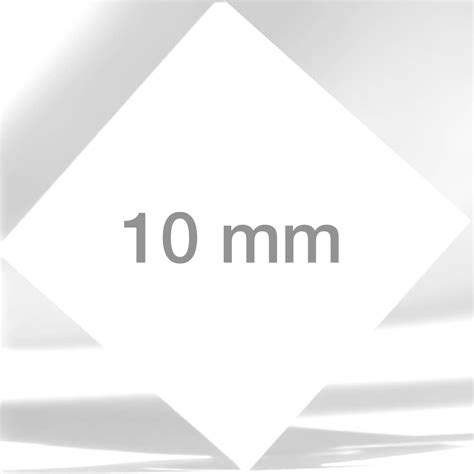 Plaque Plexiglass Blanc Opaque Mm Sur Mesure Brillant