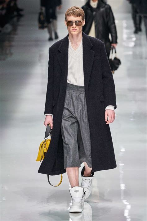 Fendi Fall 2020 Menswear Collection Runway Looks Beauty Models And