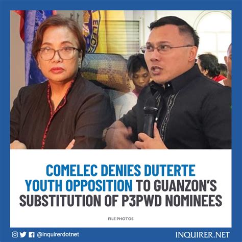 Inquirer On Twitter The Commission On Elections Has Denied The