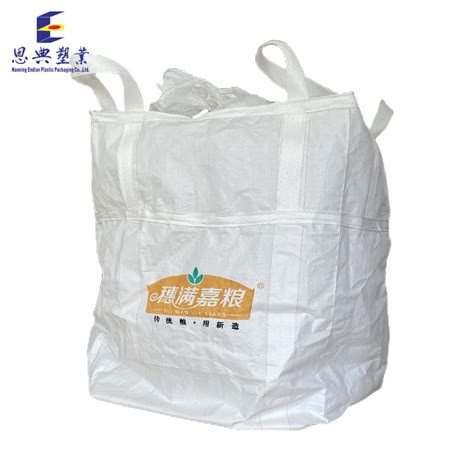 PP 1000kg 1 Ton Plastic FIBC Flexible Container Bags Big Bulk Bags For