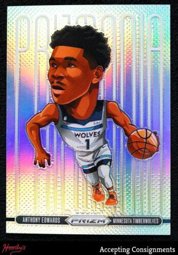 Panini Prizm Prizmania Anthony Edwards Ssp Timberwolves Ebay