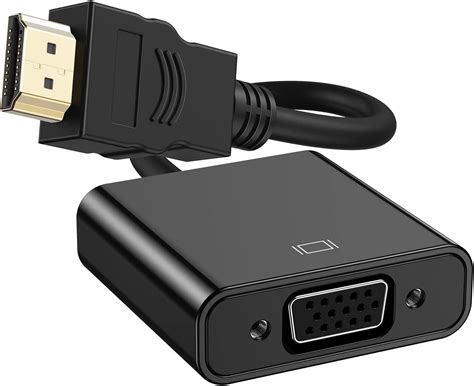 Benfei Adaptateur Hdmi Vers Vga Plaqué Or Mâle Vers Femelle