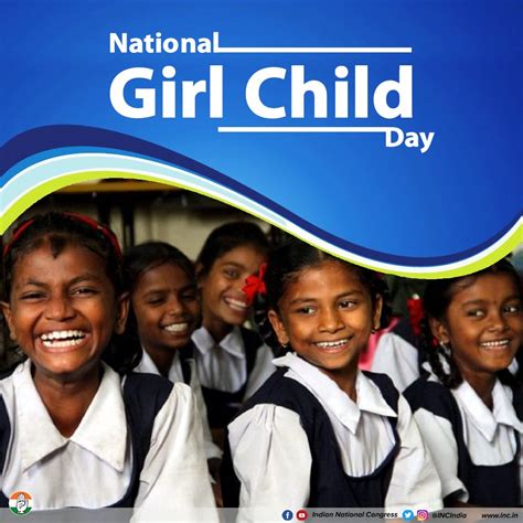 Congress On Twitter As We Celebrate National Girl Child Day We