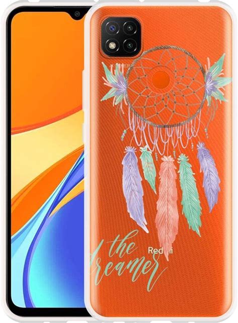 Xiaomi Redmi 9C Hoesje Watercolor Dreamcatcher Bol