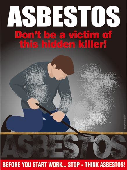 Asbestos Hazard Safety Poster Shop