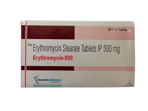 Erythromycin Tablets Mg At Best Price In Nagpur By R K Distributors