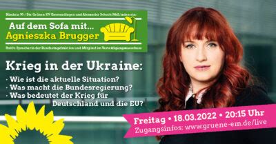 Auf dem Sofa mit Agnieszka Brugger Krieg in der Ukraine Geänderte