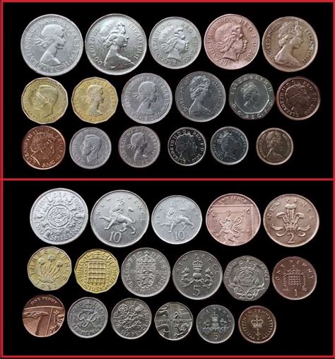 UNITED KINGDOM SET OF 17 COINS - BidCurios